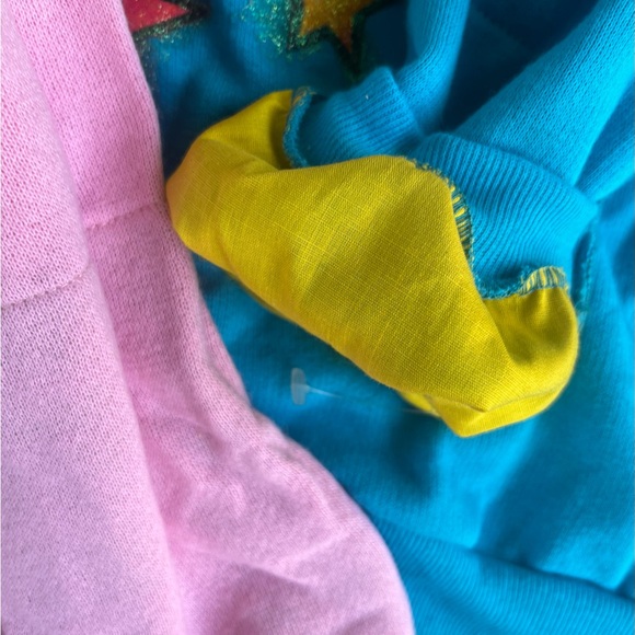 VINTAGE GIRLS SIZE 10 COLORFUL CUFF N COLLAR LAND N SEA SWEATERS 2 PC BUNDLE - Picture 7 of 11